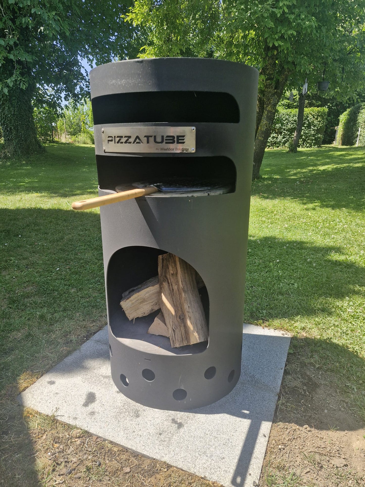 Pizzaofen Black